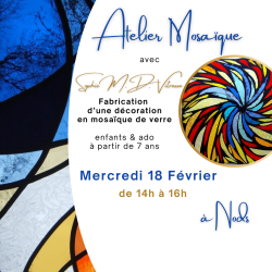 Stage Mosaïque de verres -...