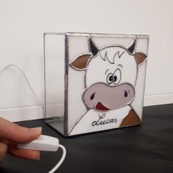 Veilleuse Vache Montbéliarde