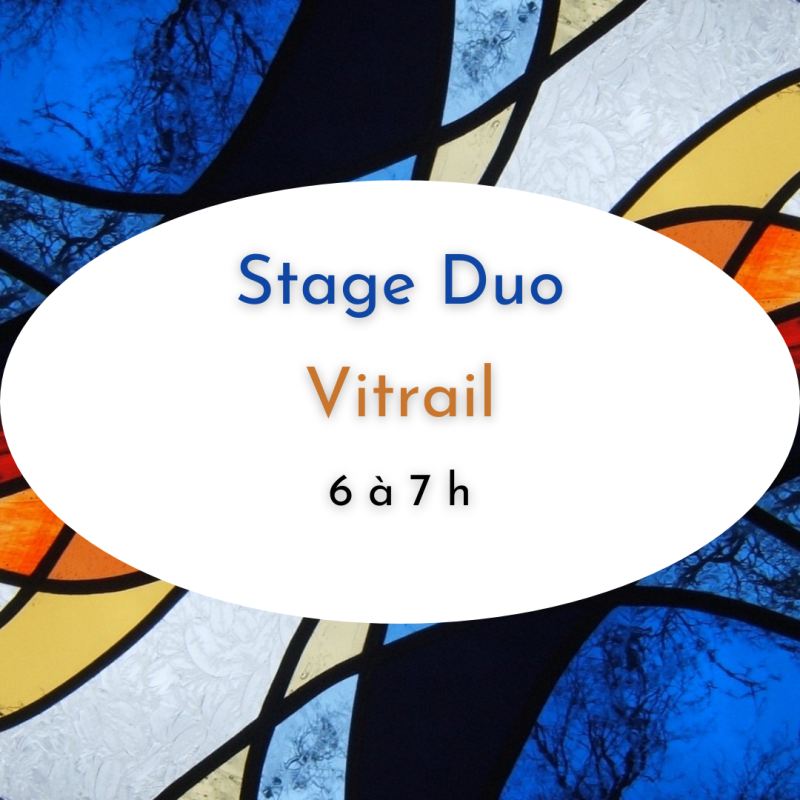 Stage Duo - Vitrail - 1 jour
